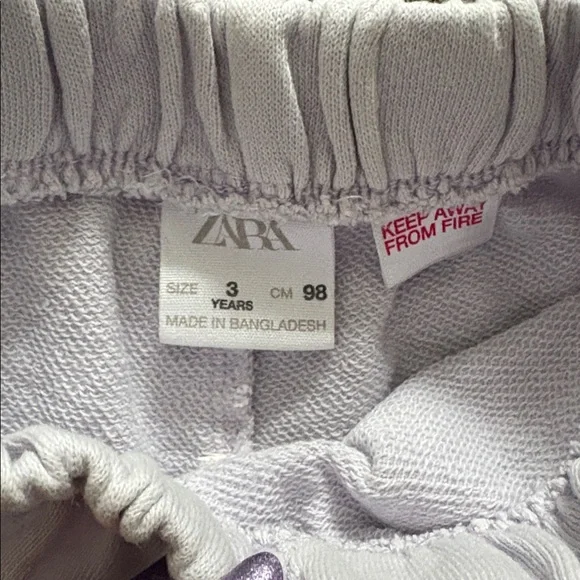 Zara Soft Purple Ruffle Shorts - Picture 2 of 5